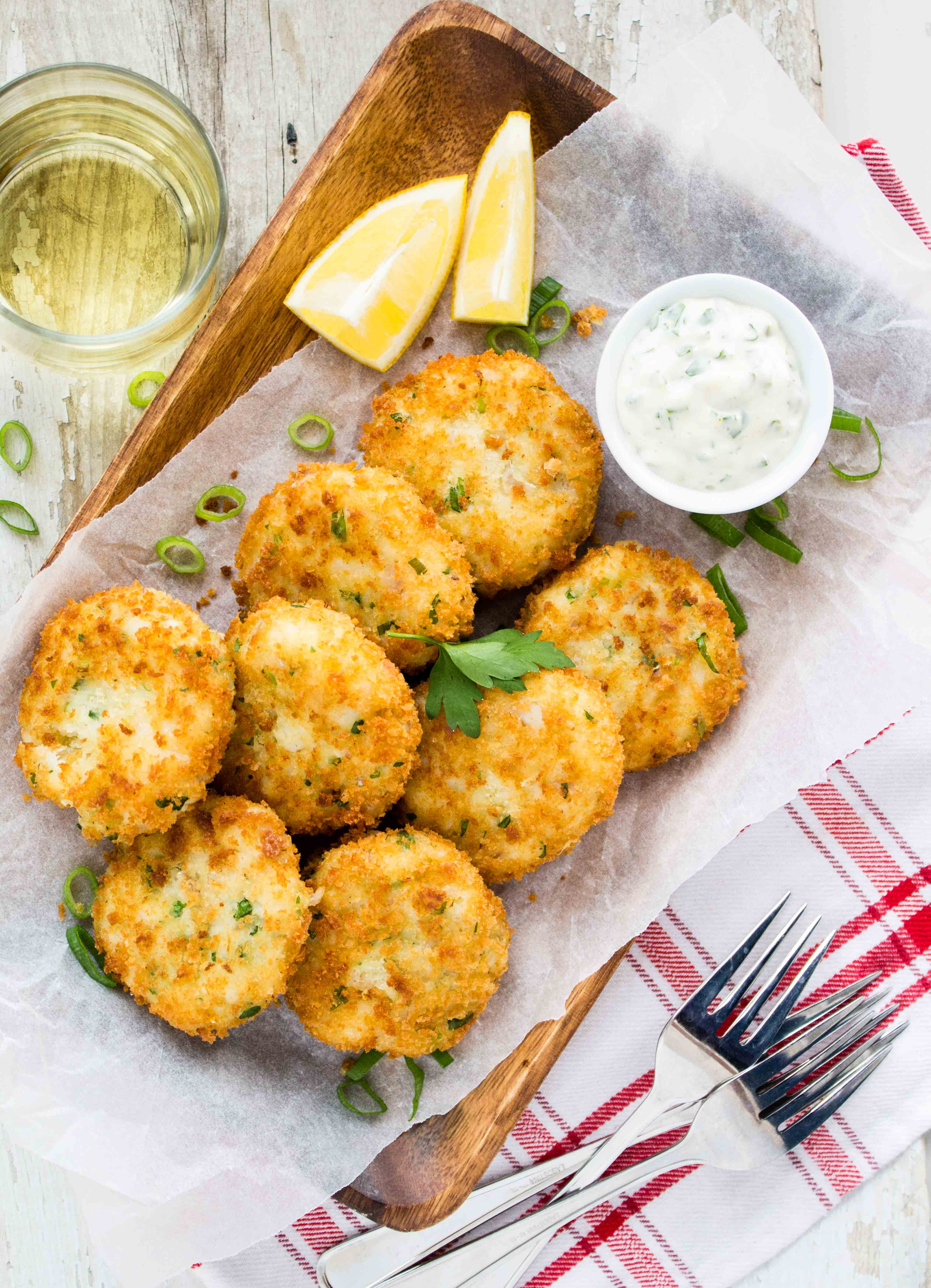 Fish Cakes with Lemon Caper Mayo - Valerie\u0026#39;s Keepers